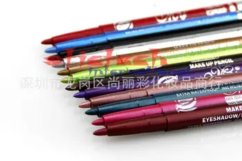 

by ems or dhl 200sets 12 Pcs/lot Eyeshadow Long-lasting Eyeliner Make Up Beauty Eye Liner Pencil Makeup Beauty Cosmetic Tools