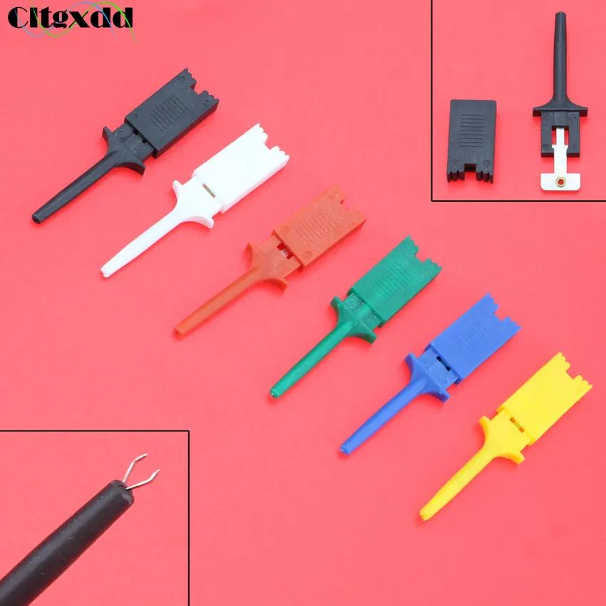 

Cltgxdd 1PCS Test Hooks Clips for Logic Analyzers Logic Test Clip Flattening Test Flat Hook Connection