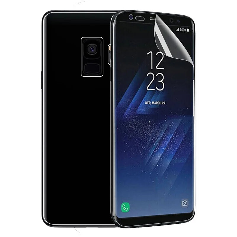 Защитная пленка Full HD против падения для samsung Galaxy S9, ультратонкое стекло, защитное для samsung S8, Note 8, S9, S8 Plus, мягкое домашнее животное