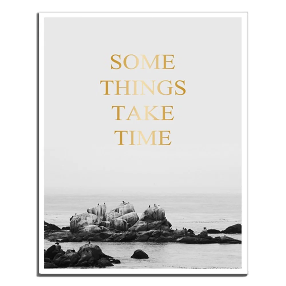 

Statements Seaside Modern Wall Art Home Living Room Bedroom Office Decoration Abstract Canvas Oil Paintings Decorative No Frame