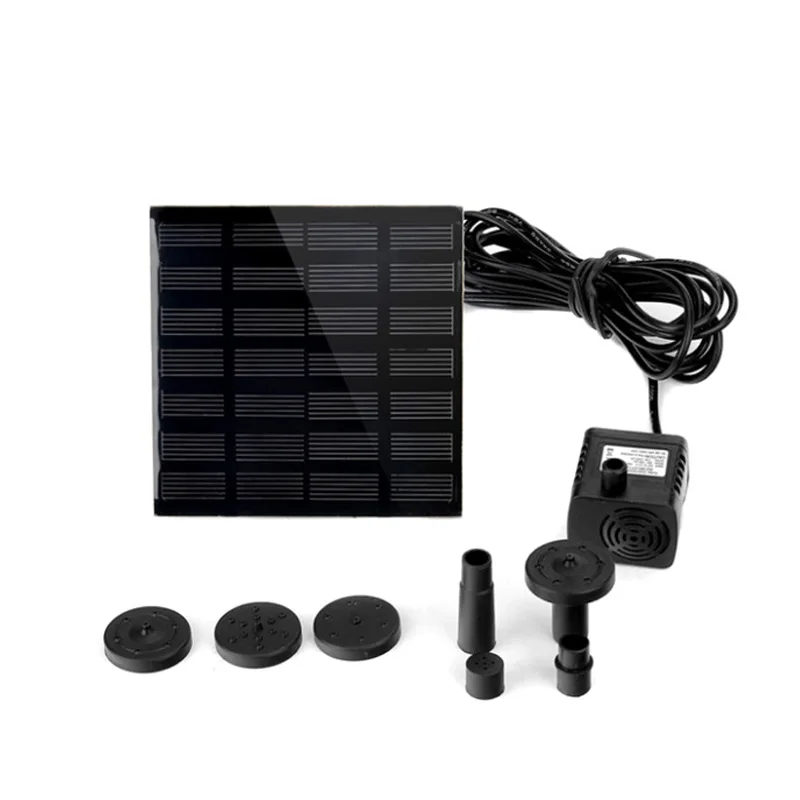 

Newly Solar Power Panel Water Pump Pool Pond Aquarium Fountain Landscape Garden Watering