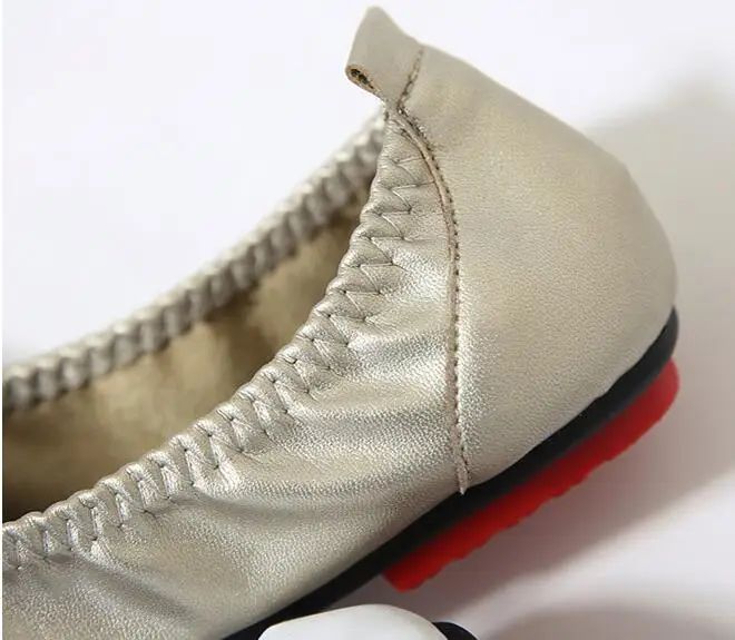 Pliable gold Loisirs Chaussures Taille Étudiant Mode White Femme Vente Grande Élégant black Chaude De Plat Confortable Concise C075 Ballet Appartements UwyXz1ZxCq