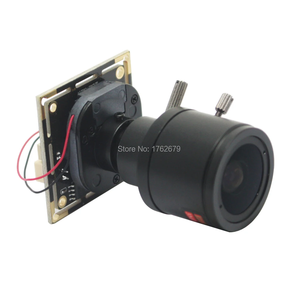 

1280*720 H.264 30fps usb cctv camera board 2.8-12mm megapixel varifocal lens OV9712 surveillance usb camera module