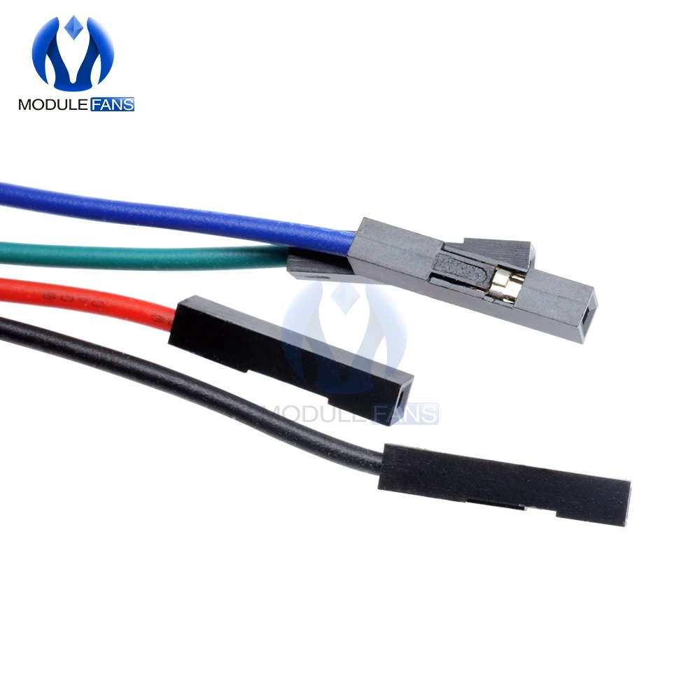 Набор кабелей 4P 4 контакта 0 7 м 70 см разъем гнездо перемычка для 3D принтера Arduino