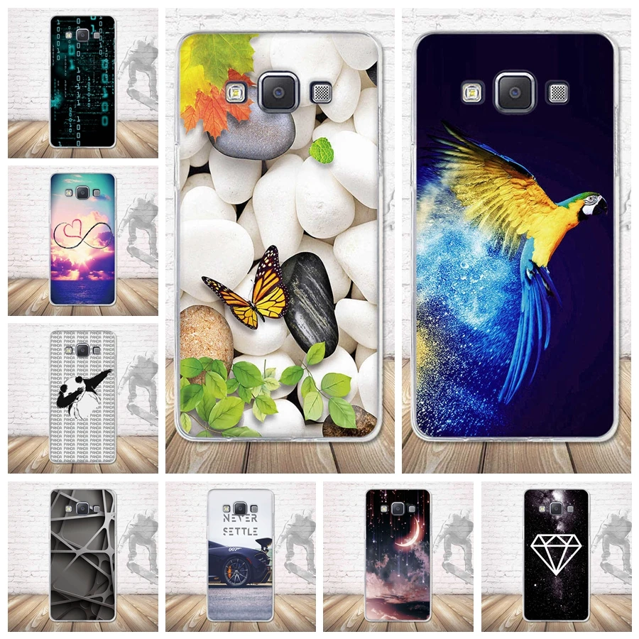 Чехол для samsung Galaxy A5 2015 A5000 A500F чехол задняя крышка Мягкий силиконовый TPU телефона