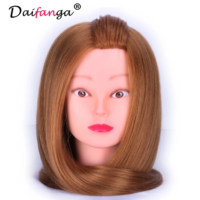Professional Hair Styling Mannequins Head Women Manikin With Professional Hair Styling Mannequins Head Women Manikin With Real Hairdressing Dolls Mannequin