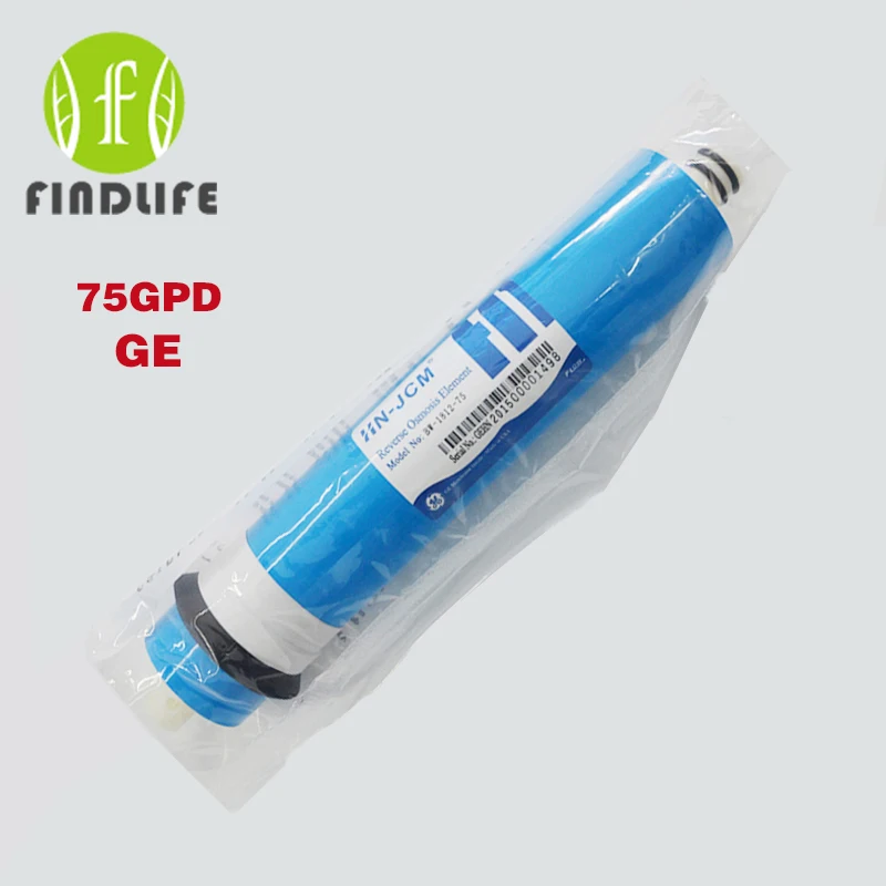 Koop 75 gpd droog ge ro membraan voor behuizing residenti euml;le water filter purifier behandeling omgekeerde osmose systeem nsf ansi standaard