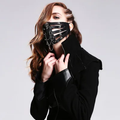 

Steampunk mask masks for men and women cos three-dimensional personality ROCK skull cycling skin