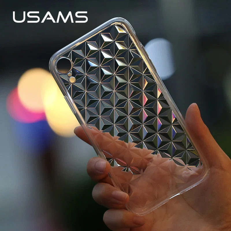 Новейший чехол USAMS Shining для iPhone XR/XS Max Apple полностью Защитный Мягкий xs max |