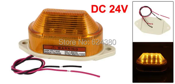 

DC 24V DC12V AC220V AC110V LED Flash Strobe Light Industrial Signal Indicating Emergency Alarm Warning Lamp Yellow LTE-5051