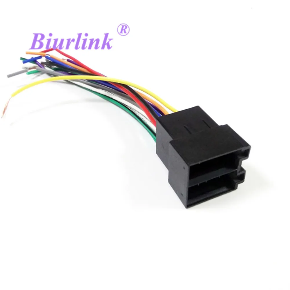 Biurlink Female ISO Plug Radio Harness Cable Adapter For Volkswagen VW