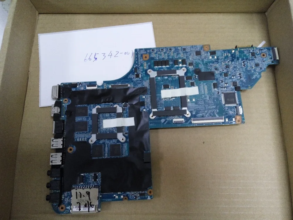 665342 001 DV6 подключение к материнской плате Полная проверка lap connect board|Печатные