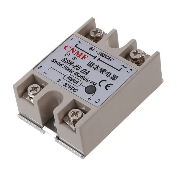 

10x New Amico 250V 25A SSR-25DA Temperature Control Solid State Relay