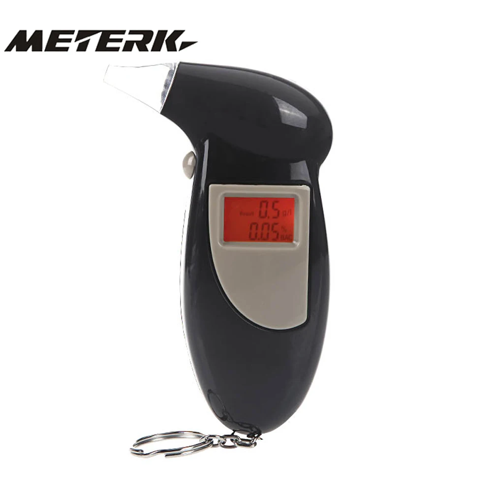Digital Alcohol Tester Professional LCD Display Breath Alkohol Tester ...