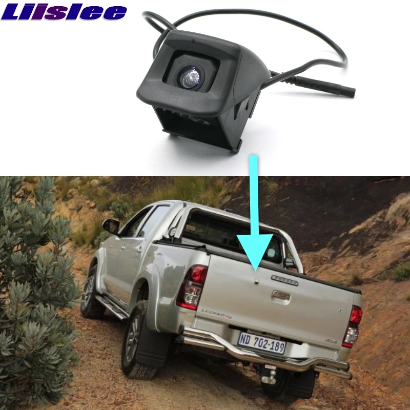 Car Rear font b Camera b font For TOYOTA HILUX AN Original Reverse Hole LiisLee Rear