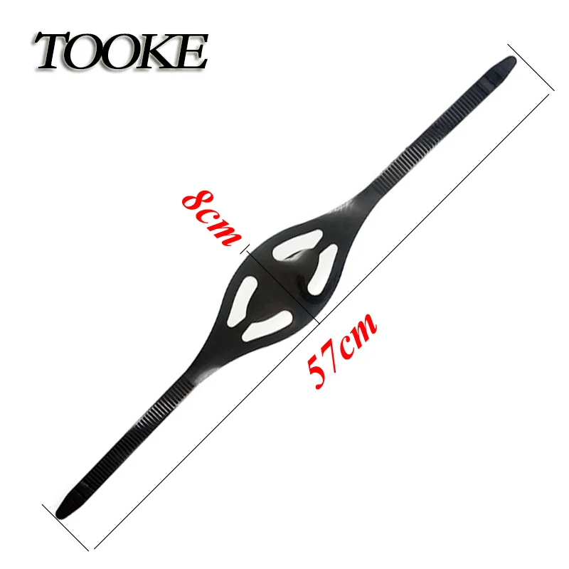 Diving Mask Strap Cover TOOKE High Elasticity Silicone Universal Mask Strap 16mm Belt Scuba Diving Snorkeling Mask Strap Cover Replacement water sport