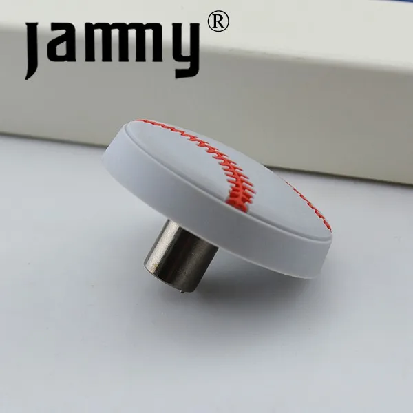 5 Pcs Free Shipping Soft Baseball Furniture Handles Soft Drawer