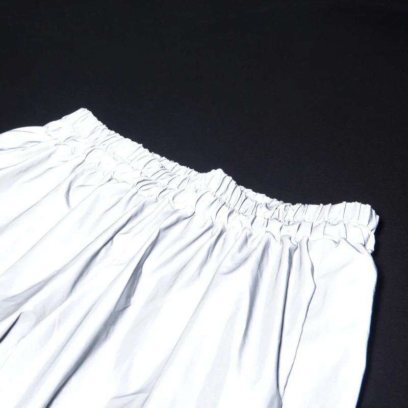 ZYFPGS 2019 Hot Stitching Pants Patchwork Women's Pants Hip Hop 3D reflective fabric Loose Plus Size Personality design ZYFPGS 2019 Hot Stitching Pants Patchwork Women's Pants Hip Hop 3D reflective fabric Loose Plus Size Personality design