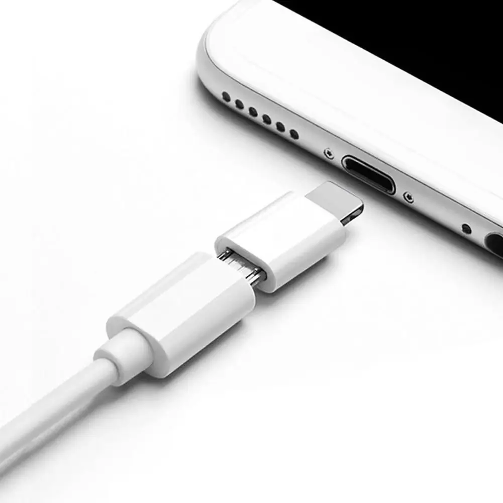 1/2 шт./лот ABS Тип с портом типа C OTG адаптер для Apple iPhone Micro USB C адаптер-преобразователь для телефонов на базе Android с Bluetooth зарядки обмен данніми