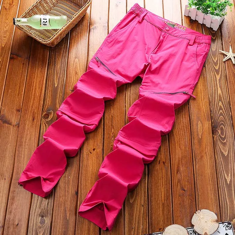 ZYNNEVA 2018 nuevo secado rápido pantalones de escalada al aire libre de las mujeres activo extraíble Pantalones de Trekking alpinismo pantalones GC5204 ZYNNEVA 2018 nuevo secado rápido pantalones de escalada al aire libre de las mujeres activo extraíble Pantalones de Trekking alpinismo pantalones GC5204