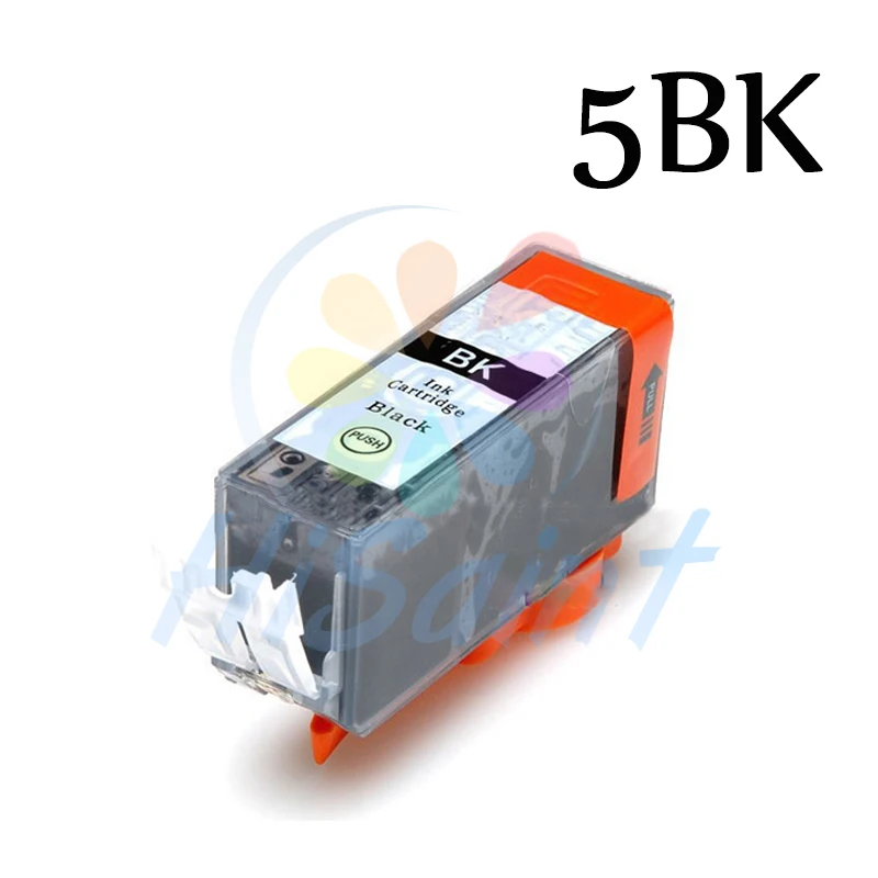 

5Pack for Canon PGI525 PGI-525 PGI-525BK Ink Cartridges for Canon PIXMA MG5150 MG5250 MG5350 MG6150 MG6250 IP4950 IX6550 Printer