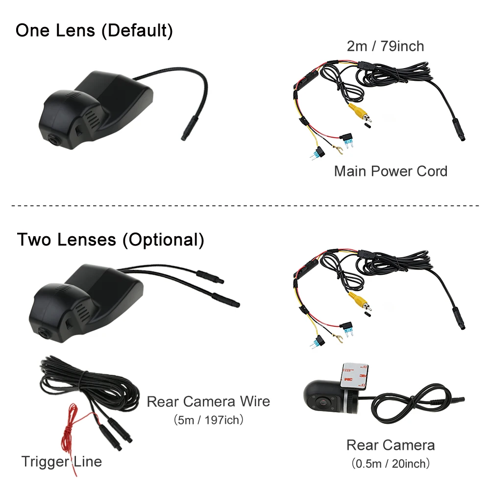 SINOSMART Novatek 96658 1080P Wifi DVR для BMW 3 4 5X1X3X5X6 218i 320 328 528 Deluxe с помощью приложения SNS SONY IMX323