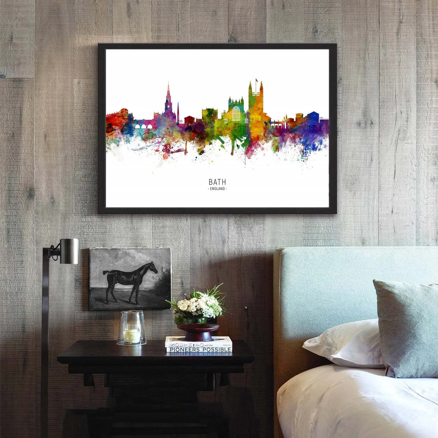 

Bath Birmingham Blackpool Bradford Brighton Bristol Cambridge Canterbury Carlisle Cheltenham Coventry England UK Poster NoFrame