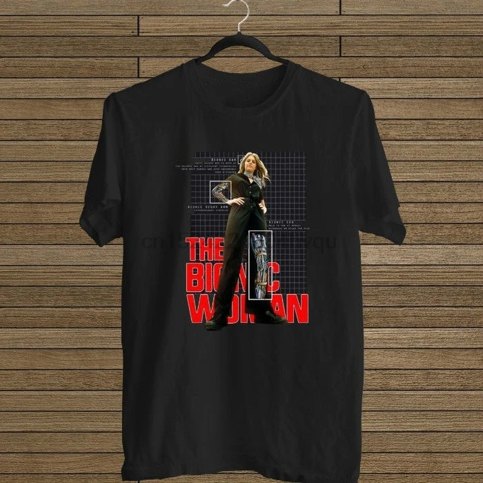 HOT RARE Bionic Woman Lindsay Wagner 70S TV Show T-Shirt S-5XL