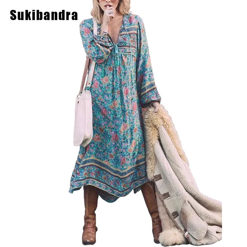 Oversized Long Hippie Dresses – Buddhatrends