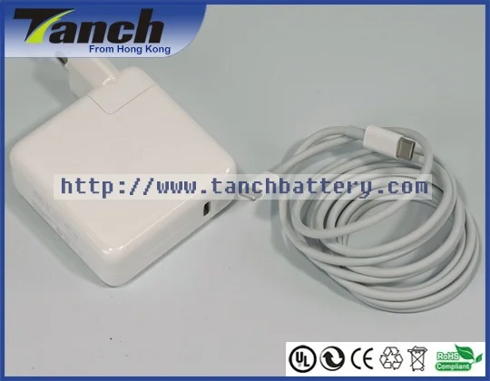 

Laptop ac adapters for APPLE Macbook Pro 13 A1706 MNQG2CH/A MNQF2CH/A MLVP2CH/A MLL42CH/A MLUQ2CH/A 20.3V 61W
