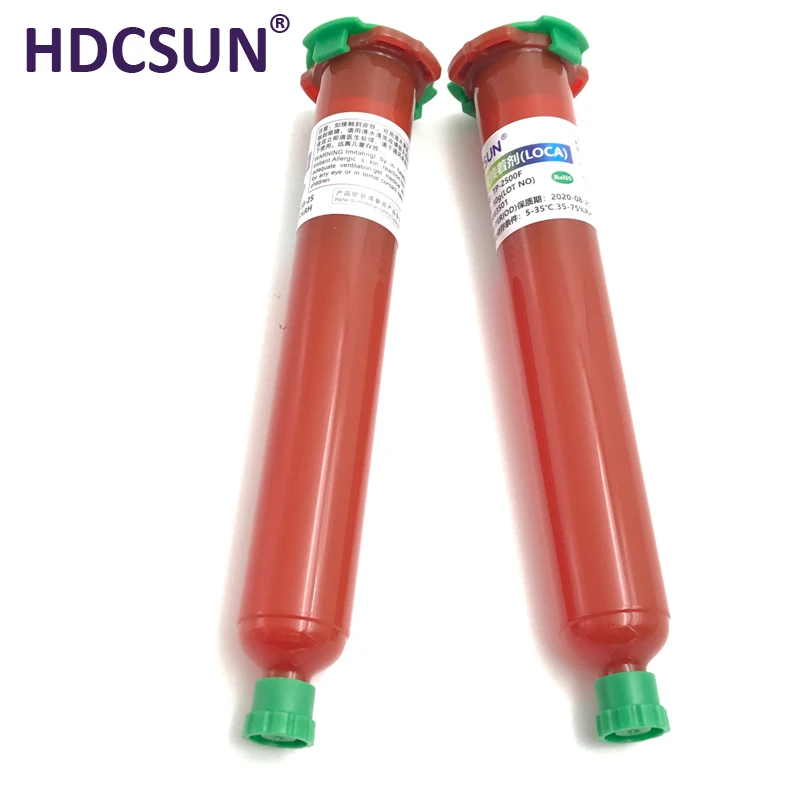 Новинка 2019 года HDCSUN свежий телефон УФ клей жидкий оптический прозрачный tp2500 для