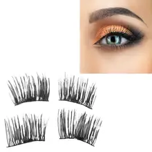Ресницы новая ультратонкая пуховая куртка 0,4 мм Магнитная ресницы 3D Mink многоразовый ложный Магнитный макияж Y721