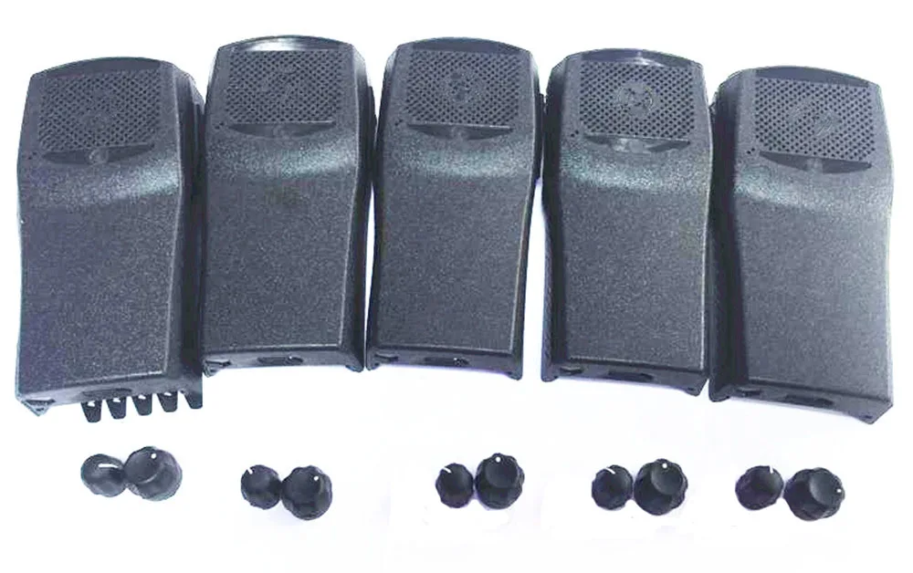 OPPXUN 5PCS the housing shell case for ep450 walkie talkie two way radio with the knobs