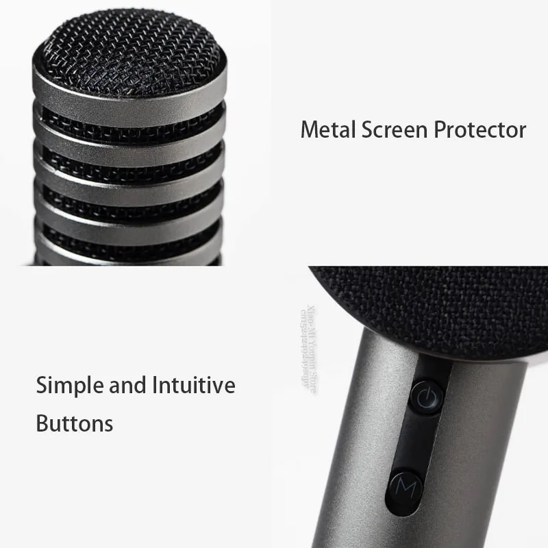 Xiaomi Mijia аудио беспроводной микрофон X3 караоке уникальный акустический дизайн Многофункциональное использование микрофон спикер интеграция