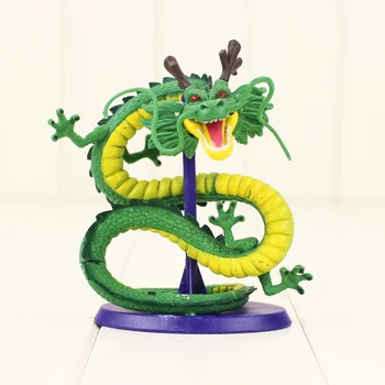 

12cm Dragon Ball Z Super Saiyan Shenron ShenLong PVC Action Figure Model Toy green dragon purple base figure collection gift toy
