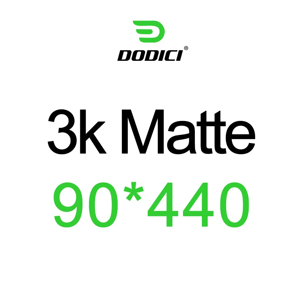 DODICI полностью из углеродного волокна 3 k матово-серый дорожный велосипедный Руль Запчасти велосипеда интегральное крепление на руль размер 400/420/440*90/100/110 мм - Цвет: 3K Matte 440x90mm