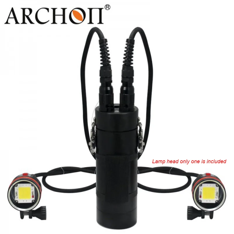 ARCHON WH108 DH102 светодиодный фонарик для дайвинга видео свет канистра Подводные