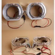 DLAND высокая термостойкость кожух экрана проектора тип крышки SL, квадратный с светодиодный HALO