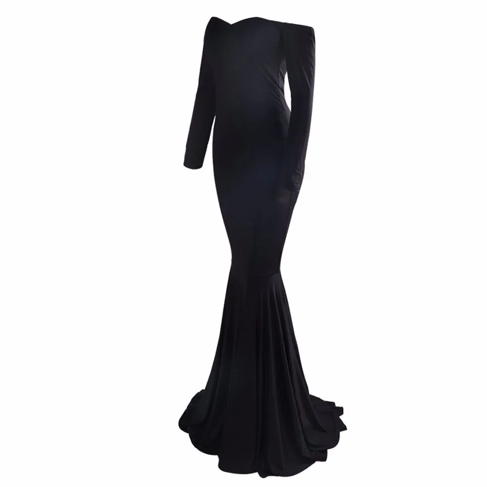 black off shoulder gown (3)
