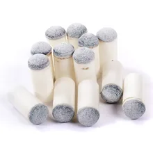 Free Shipping 10pcs/a lot Cuesoul 9-13mm Blue Billiard Pool Snooker Cue Tips From Billiard Accessories Supplies free shipping 16pcs lot pool billiard snooker table ball keychain keyring 1 1 4 3 2cm