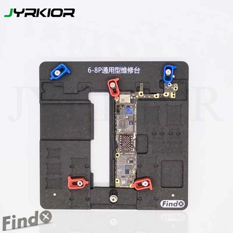 Jyrkior для iPhone 5S/6G/5 P/6 S/6SP/7/7 P/8/8 P XR материнская плата(PCB) держателя микро пайка ремонтная станция крепления инструмента