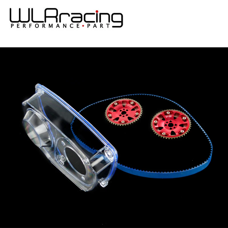

WLR RACING - HNBR Racing Timing Belt + Aluminum Cam Gear + Clear Cam Cover For NISSAN Skyline R32 R33 GTS RB25DET
