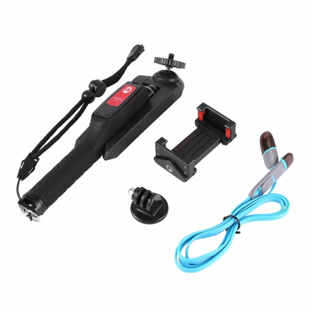 

Selfie Stick Tripod Stand 4 in 1 Extendable Monopod Wireless Shooting Phone Mount Tripod Sports Camera Bracket with 10M Range