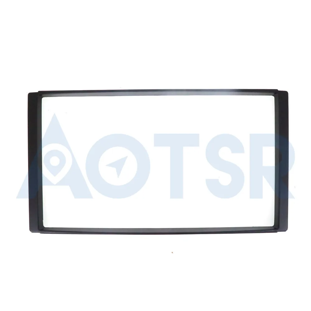 

Double 2 Din Car Trim Surround Panel for Benz Smart Fortwo (BR451) 2007-2010 DVD Frame Dash Mounting Kit Fascia Bezel Face Plate