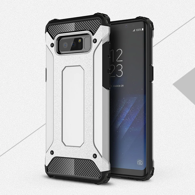 Note8 Steel Armor phone case for Samsung Galaxy Note 8 case cover 3D