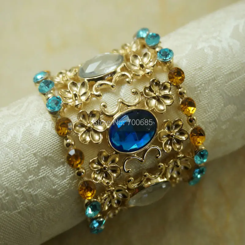 

metal napkin ring, crystal napkin ring, wedding napkin holder, decoration napkin ring