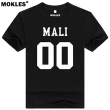 MALI t shirt diy free custom made name number mli t-shirt nation flag ml republic french country malian word university clothing