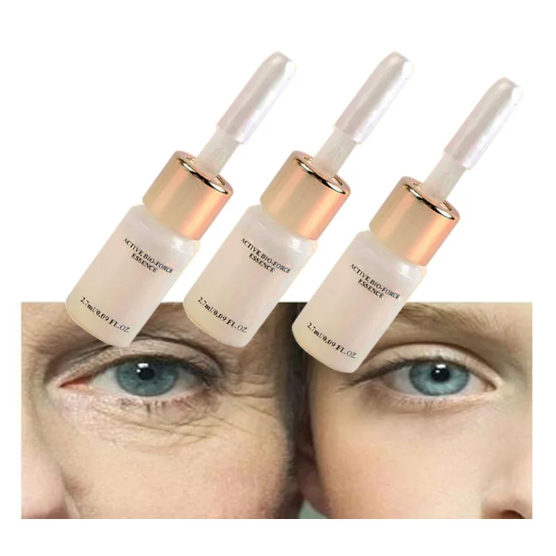 

NEW instantly Products Magic Anti Aging Anti Wrinkle Liquid Lift Face Cream Argireline Cream Hyaluronic Acid Serum 3 PCS