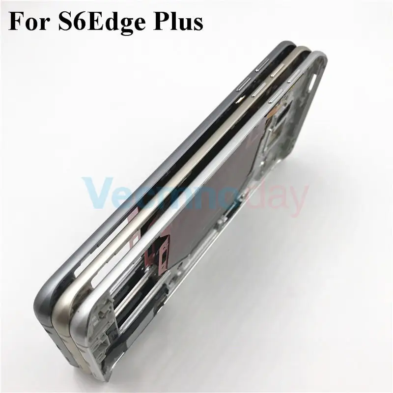 Рамка средней лицевой панели для Samsung Galaxy S6 Edge Plus G928F G928 средняя пластина одной