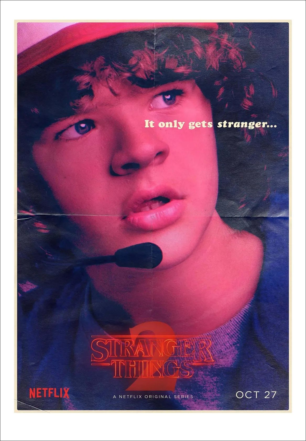Белая фотобумага с hd принтом пленка stranger things картина для украшения спальни